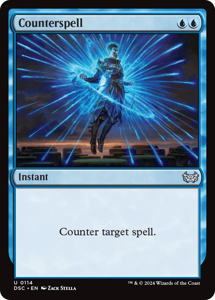 Counterspell [Duskmourn: House of Horror Commander] | Jomio and Rueliete's Cards and Comics