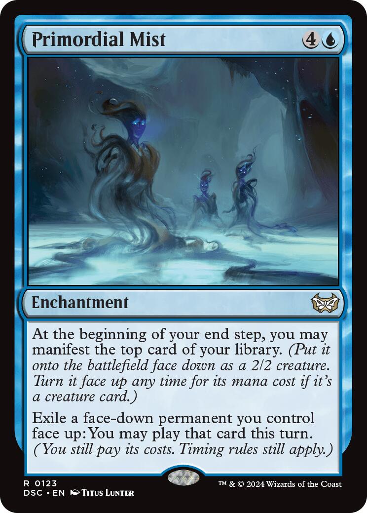Primordial Mist [Duskmourn: House of Horror Commander] | Jomio and Rueliete's Cards and Comics