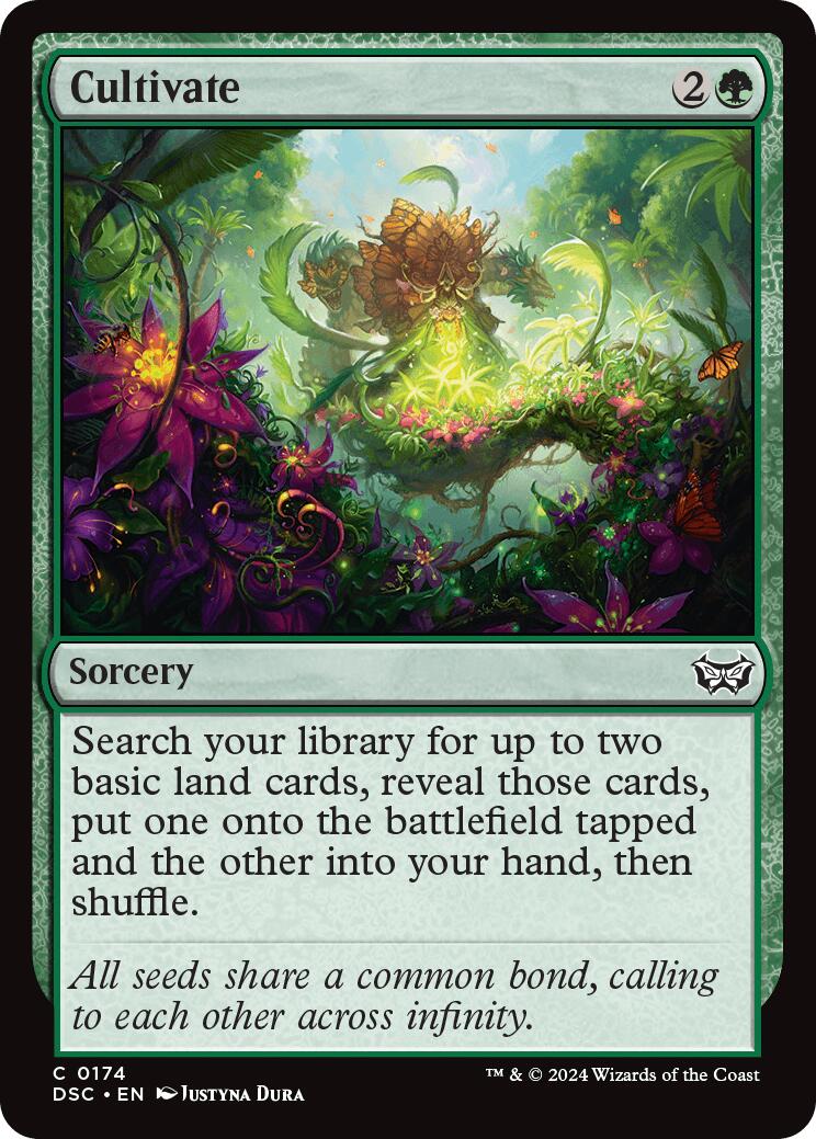 Cultivate [Duskmourn: House of Horror Commander] | Jomio and Rueliete's Cards and Comics