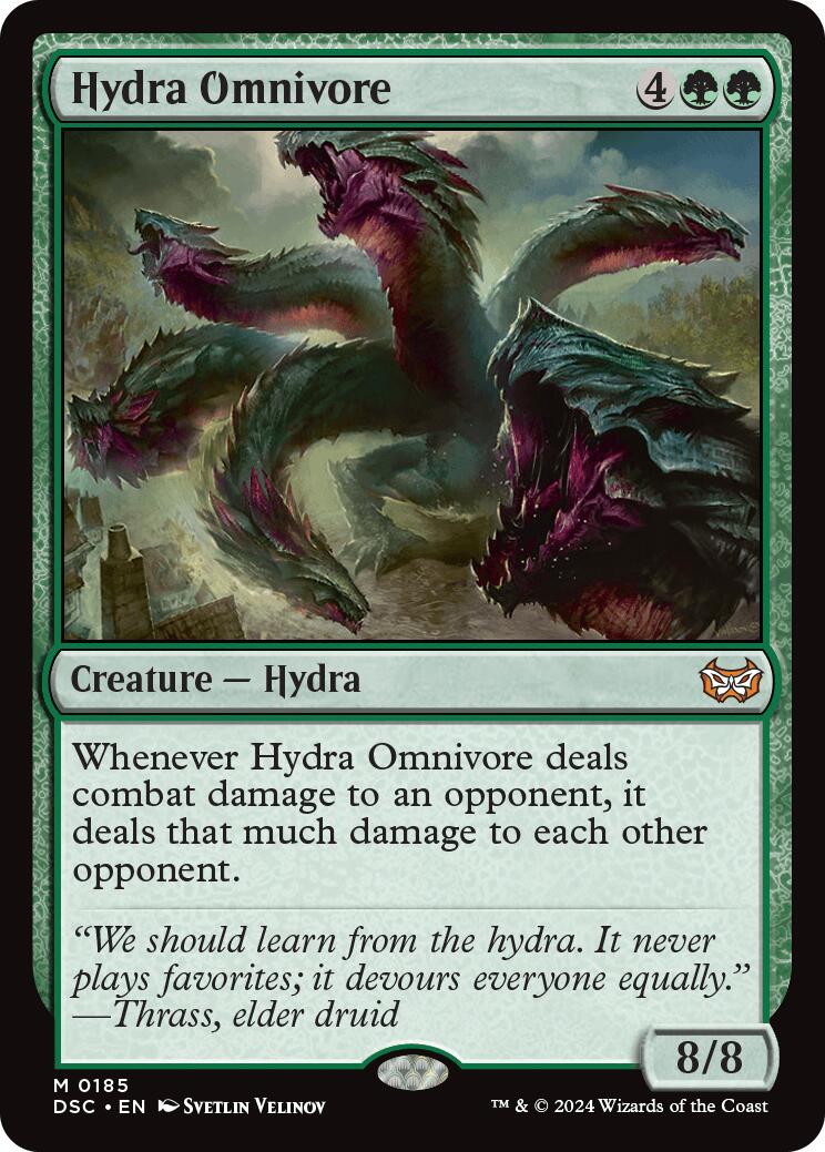 Hydra Omnivore [Duskmourn: House of Horror Commander] | Jomio and Rueliete's Cards and Comics
