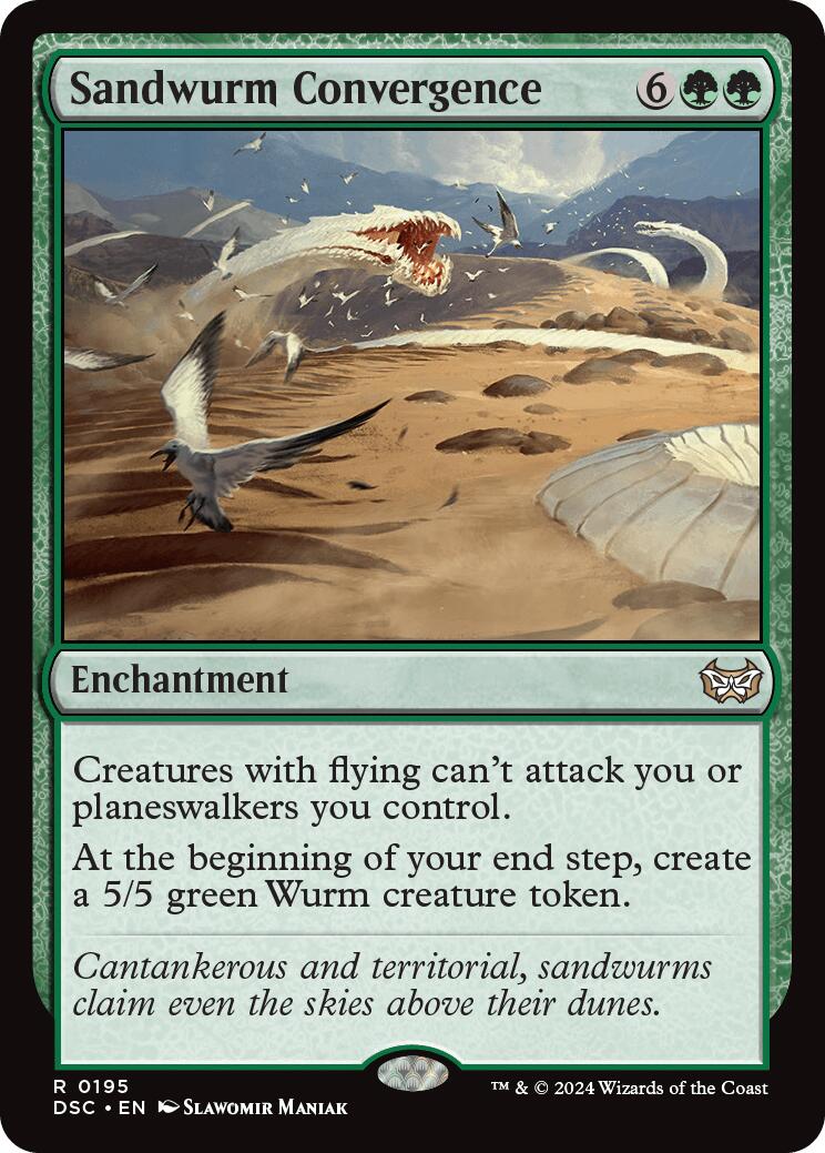 Sandwurm Convergence [Duskmourn: House of Horror Commander] | Jomio and Rueliete's Cards and Comics