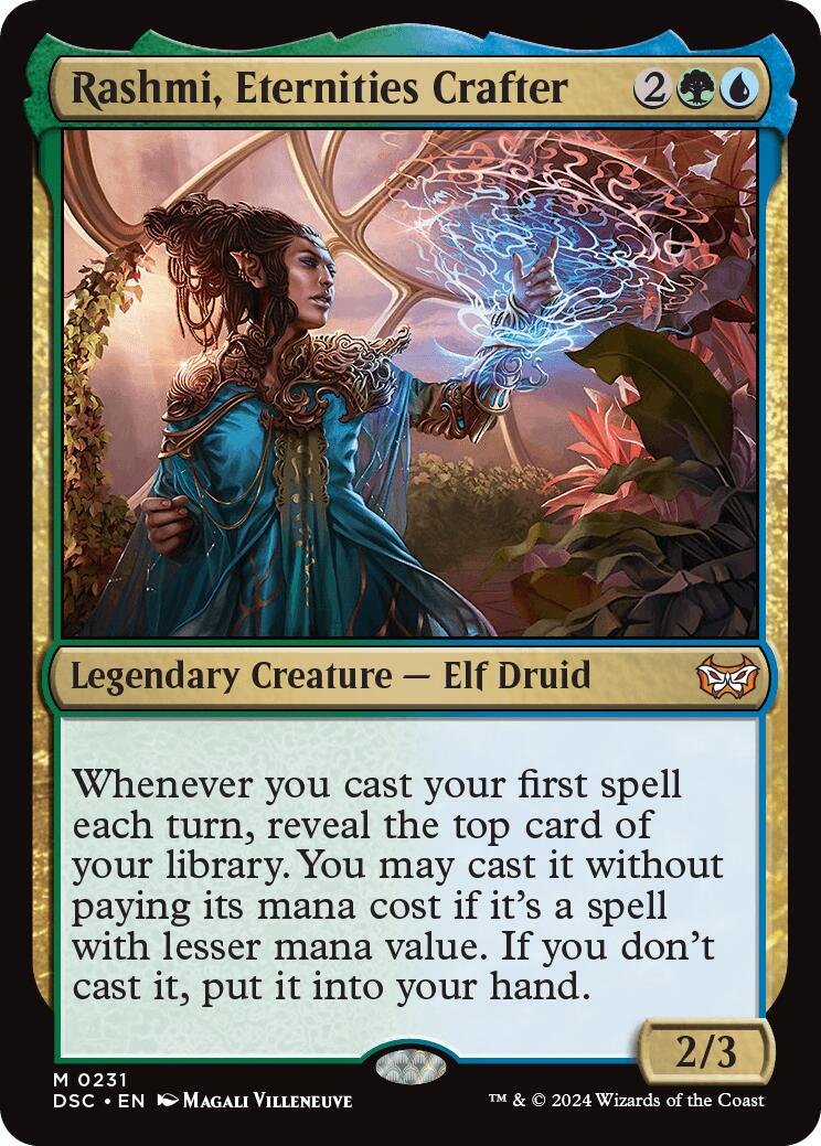 Rashmi, Eternities Crafter [Duskmourn: House of Horror Commander] | Jomio and Rueliete's Cards and Comics