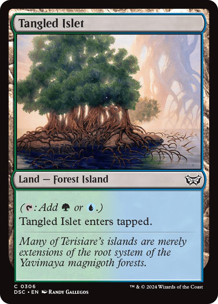 Tangled Islet [Duskmourn: House of Horror Commander] | Jomio and Rueliete's Cards and Comics