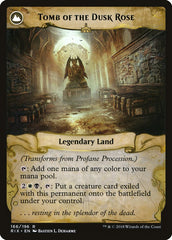 Profane Procession // Tomb of the Dusk Rose [Rivals of Ixalan] | Jomio and Rueliete's Cards and Comics