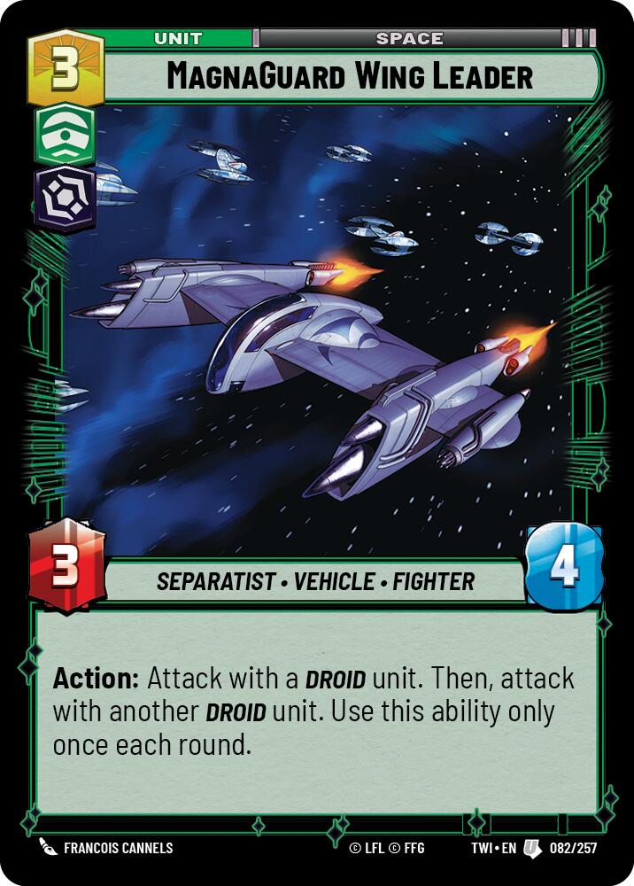 MagnaGuard Wing Leader (082/257) (082/257) [Twilight of the Republic] | Jomio and Rueliete's Cards and Comics