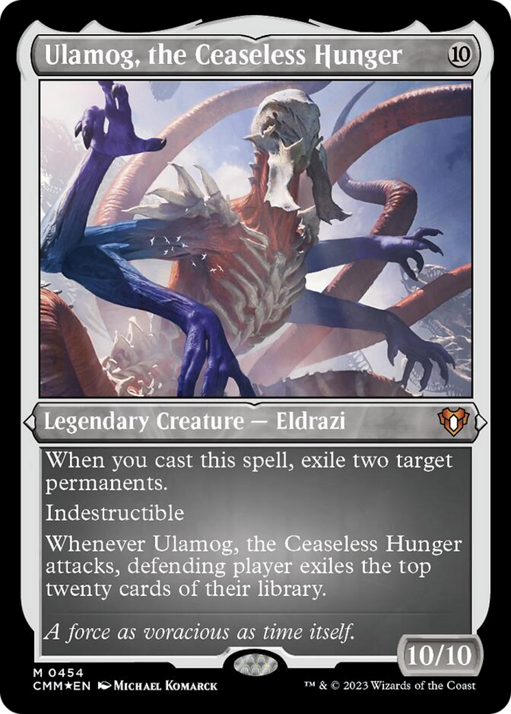 Ulamog, the Ceaseless Hunger (Foil Etched) [Commander Masters] | Jomio and Rueliete's Cards and Comics