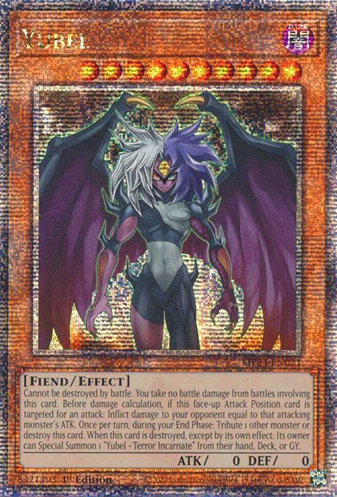 Yubel [MP24-EN021] Quarter Century Secret Rare | Jomio and Rueliete's Cards and Comics