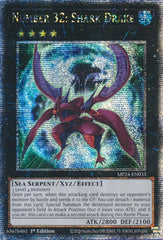 Number 32: Shark Drake [MP24-EN033] Quarter Century Secret Rare | Jomio and Rueliete's Cards and Comics