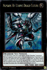 Number F0: Utopic Draco Future [MP24-EN037] Quarter Century Secret Rare | Jomio and Rueliete's Cards and Comics