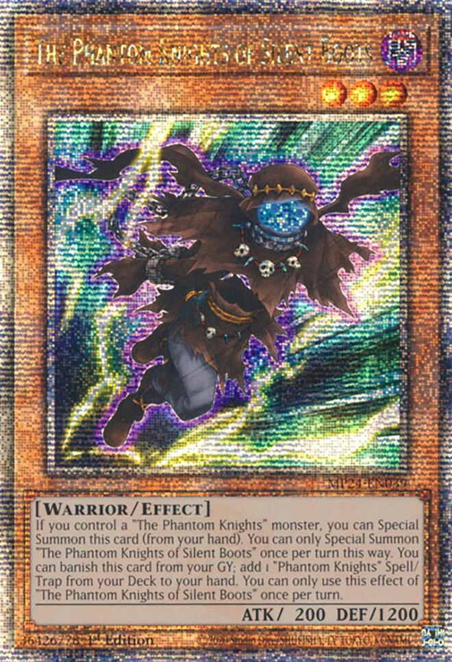 The Phantom Knights of Silent Boots [MP24-EN039] Quarter Century Secret Rare | Jomio and Rueliete's Cards and Comics