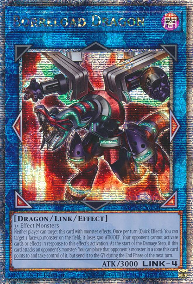 Borreload Dragon (Alternate Art) [MP24-EN048] Quarter Century Secret Rare | Jomio and Rueliete's Cards and Comics