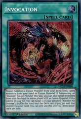 Invocation (Alternate Art) [MP24-EN060] Prismatic Secret Rare | Jomio and Rueliete's Cards and Comics