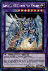 Elemental HERO Shining Neos Wingman [MP24-EN062] Prismatic Secret Rare | Jomio and Rueliete's Cards and Comics