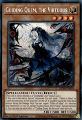 Guiding Quem, the Virtuous [MP24-EN078] Prismatic Secret Rare | Jomio and Rueliete's Cards and Comics
