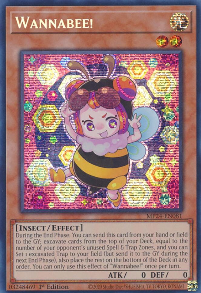Wannabee! [MP24-EN081] Prismatic Secret Rare | Jomio and Rueliete's Cards and Comics