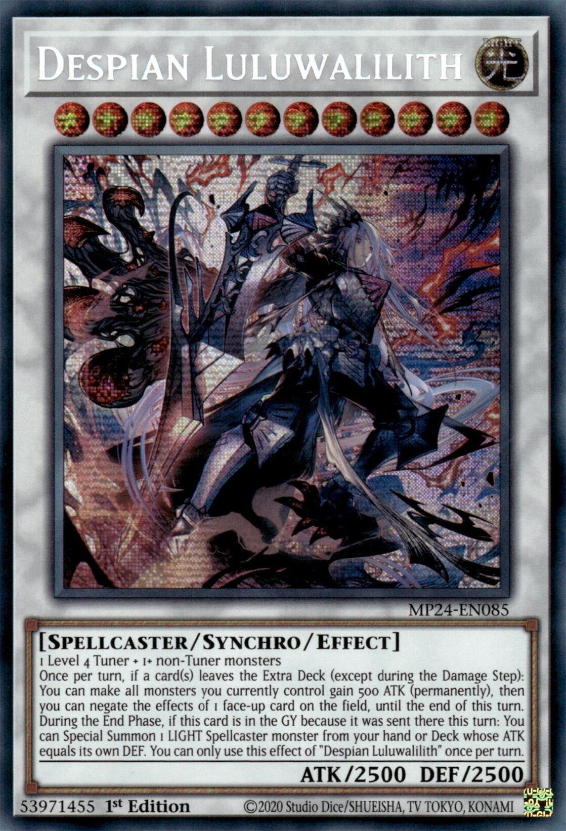 Despian Luluwalilith [MP24-EN085] Prismatic Secret Rare | Jomio and Rueliete's Cards and Comics