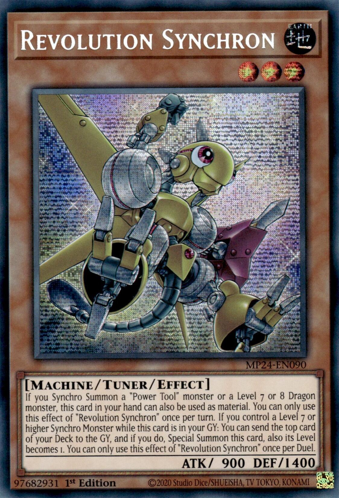 Revolution Synchron [MP24-EN090] Prismatic Secret Rare | Jomio and Rueliete's Cards and Comics