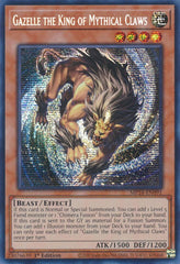 Gazelle the King of Mythical Claws [MP24-EN091] Prismatic Secret Rare | Jomio and Rueliete's Cards and Comics