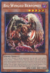 Big-Winged Berfomet [MP24-EN092] Prismatic Secret Rare | Jomio and Rueliete's Cards and Comics