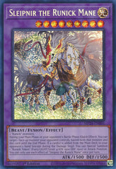 Sleipnir the Runick Mane [MP24-EN096] Prismatic Secret Rare | Jomio and Rueliete's Cards and Comics