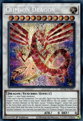 Crimson Dragon (card) [MP24-EN097] Prismatic Secret Rare | Jomio and Rueliete's Cards and Comics