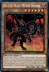 Red-Eyes Black Meteor Dragon [MP24-EN107] Prismatic Secret Rare | Jomio and Rueliete's Cards and Comics