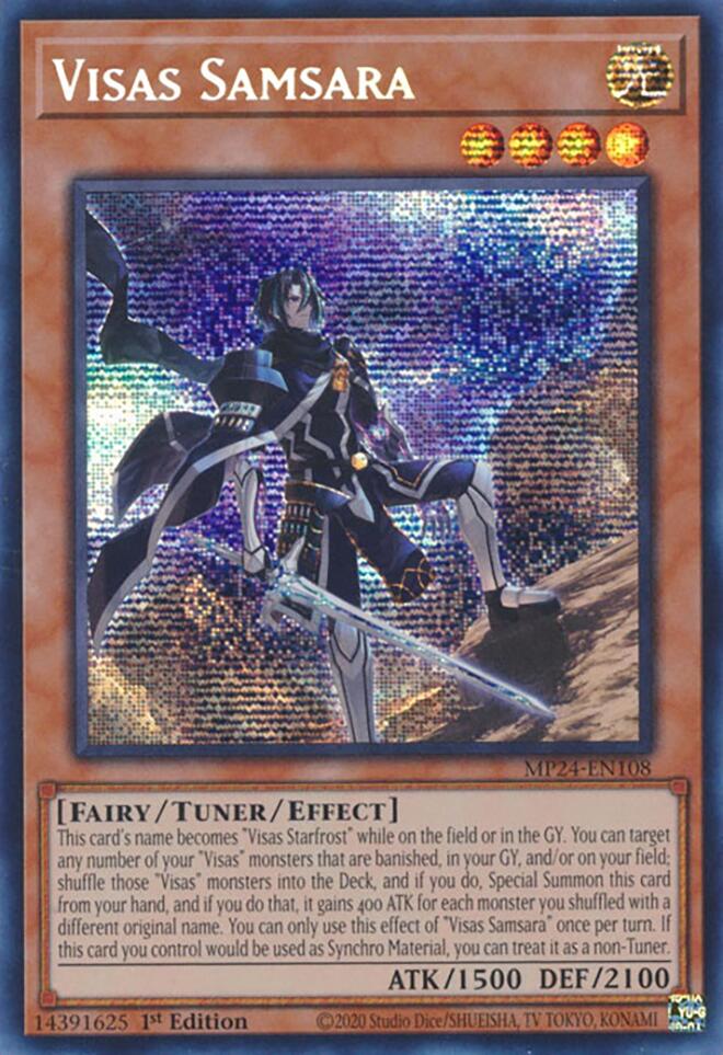 Visas Samsara [MP24-EN108] Prismatic Secret Rare | Jomio and Rueliete's Cards and Comics