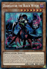 Diabellstar the Black Witch [MP24-EN109] Prismatic Secret Rare | Jomio and Rueliete's Cards and Comics