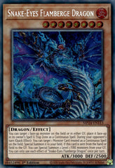 Snake-Eyes Flamberge Dragon [MP24-EN113] Prismatic Secret Rare | Jomio and Rueliete's Cards and Comics