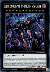 Super Starslayer TY-PHON - Sky Crisis [MP24-EN119] Prismatic Secret Rare | Jomio and Rueliete's Cards and Comics