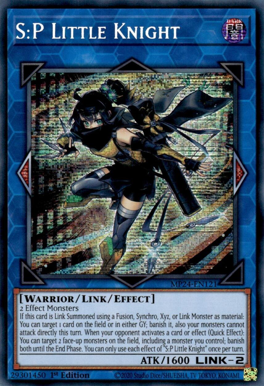 S:P Little Knight [MP24-EN121] Prismatic Secret Rare | Jomio and Rueliete's Cards and Comics