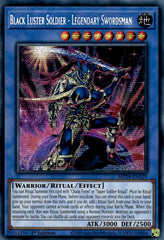 Black Luster Soldier - Legendary Swordsman [MP24-EN129] Prismatic Secret Rare | Jomio and Rueliete's Cards and Comics