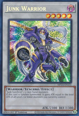 Junk Warrior [MP24-EN131] Prismatic Secret Rare | Jomio and Rueliete's Cards and Comics