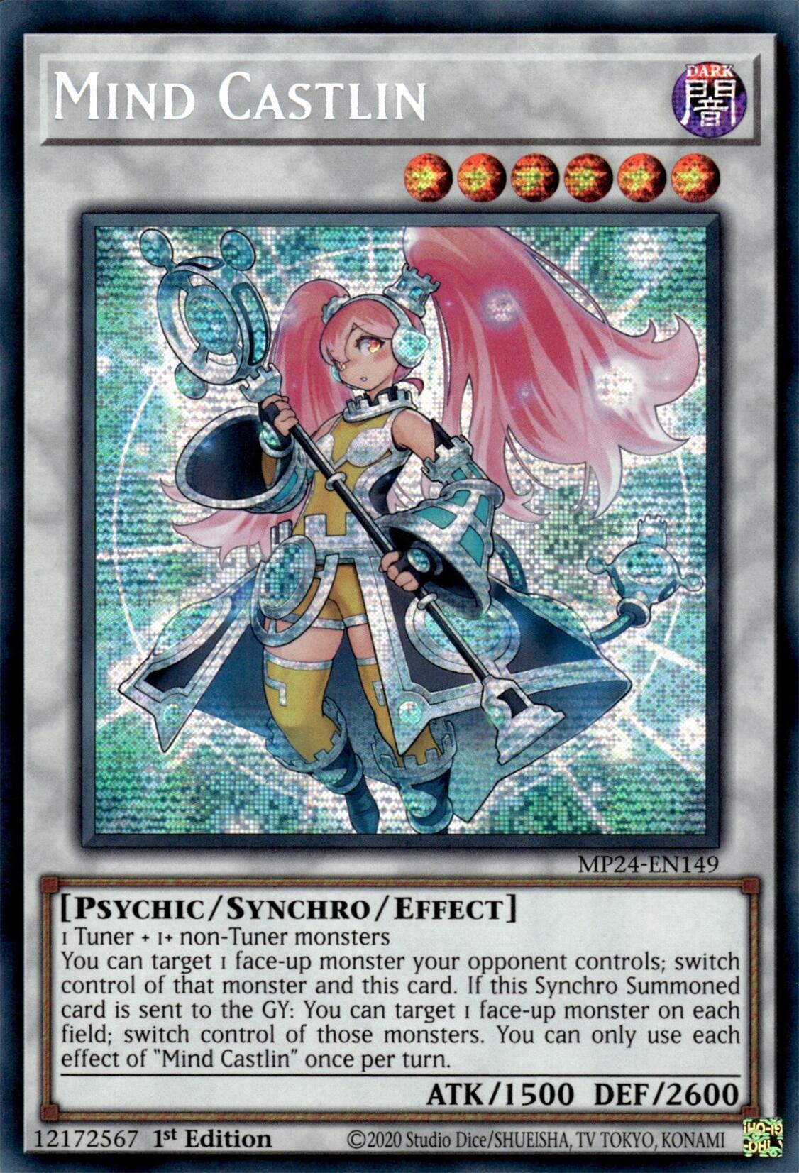 Mind Castlin [MP24-EN149] Prismatic Secret Rare | Jomio and Rueliete's Cards and Comics