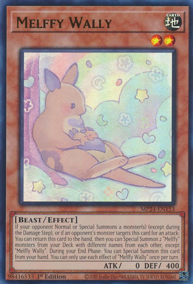 Melffy Wally [MP24-EN153] Ultra Rare | Jomio and Rueliete's Cards and Comics