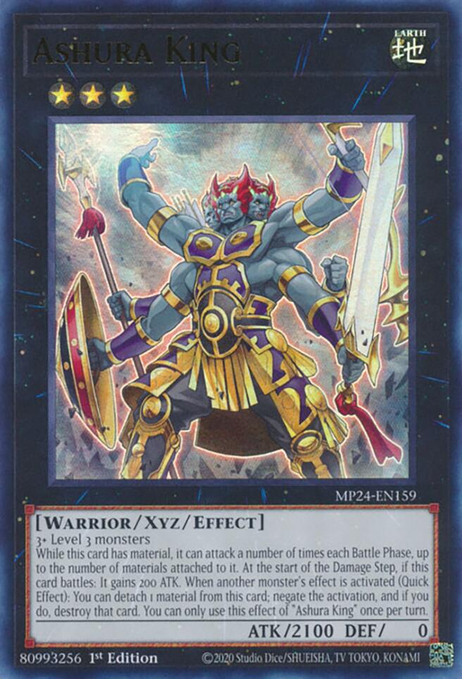 Ashura King [MP24-EN159] Ultra Rare | Jomio and Rueliete's Cards and Comics
