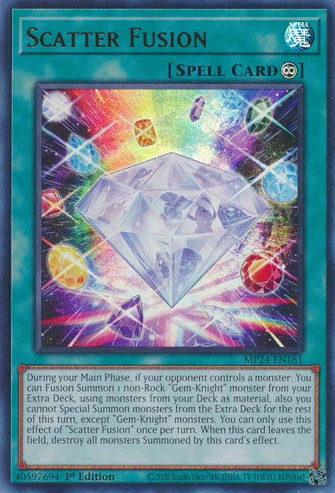 Scatter Fusion [MP24-EN161] Ultra Rare | Jomio and Rueliete's Cards and Comics