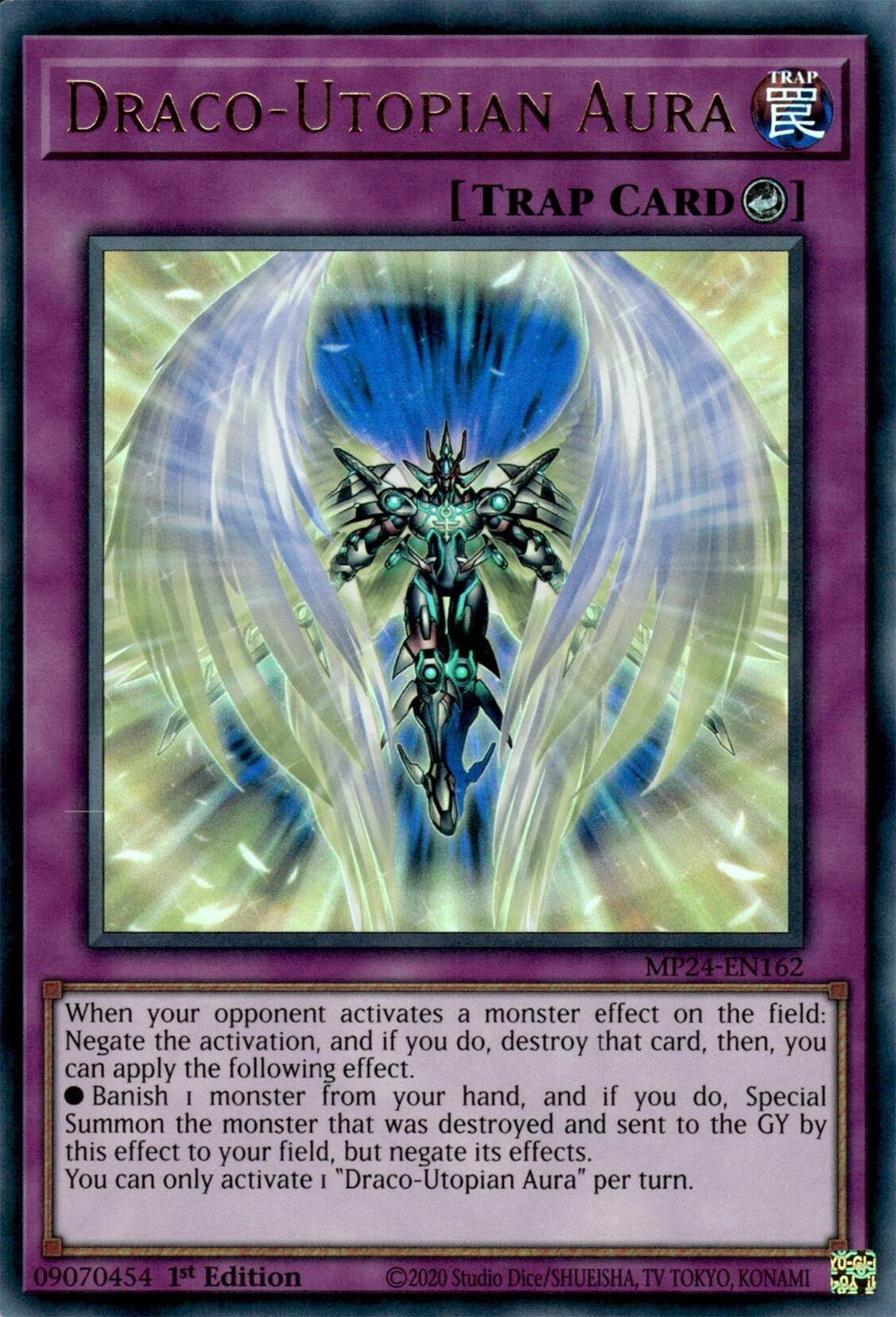Draco-Utopian Aura [MP24-EN162] Ultra Rare | Jomio and Rueliete's Cards and Comics
