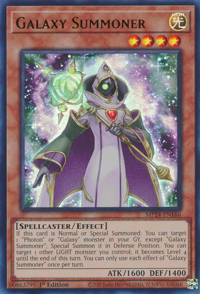 Galaxy Summoner [MP24-EN166] Ultra Rare | Jomio and Rueliete's Cards and Comics