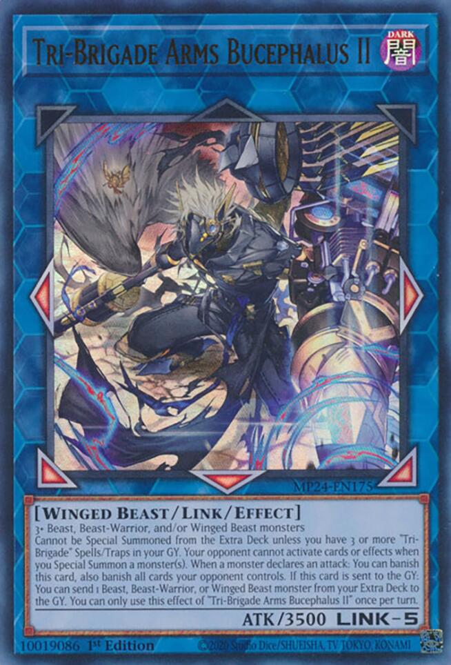 Tri-Brigade Arms Bucephalus II [MP24-EN175] Ultra Rare | Jomio and Rueliete's Cards and Comics