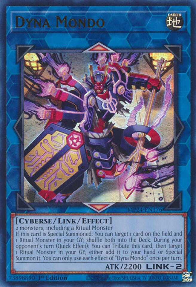 Dyna Mondo [MP24-EN176] Ultra Rare | Jomio and Rueliete's Cards and Comics