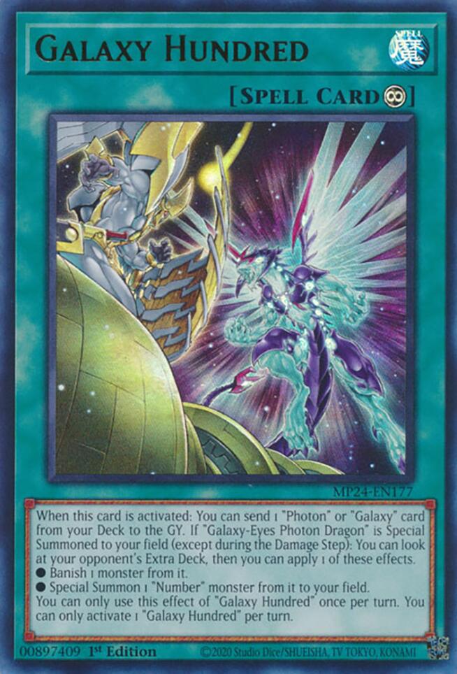 Galaxy Hundred [MP24-EN177] Ultra Rare | Jomio and Rueliete's Cards and Comics