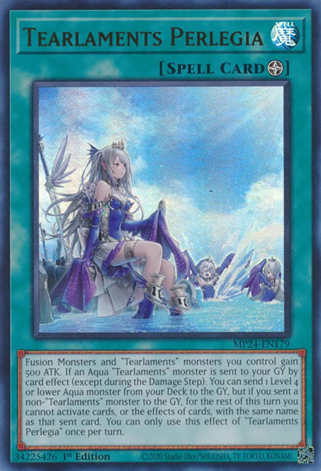 Tearlaments Perlegia [MP24-EN179] Ultra Rare | Jomio and Rueliete's Cards and Comics