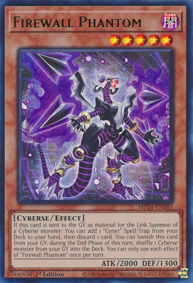Firewall Phantom [MP24-EN185] Ultra Rare | Jomio and Rueliete's Cards and Comics