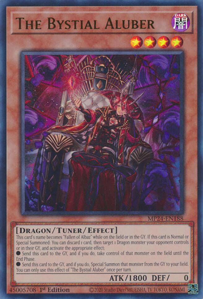 The Bystial Aluber [MP24-EN188] Ultra Rare | Jomio and Rueliete's Cards and Comics