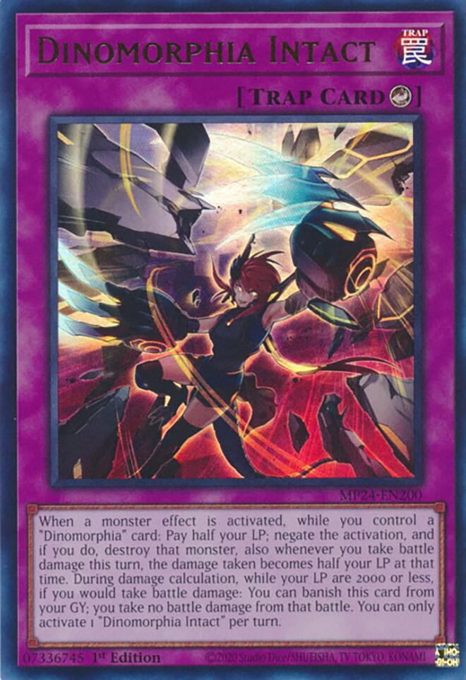 Dinomorphia Intact [MP24-EN200] Ultra Rare | Jomio and Rueliete's Cards and Comics
