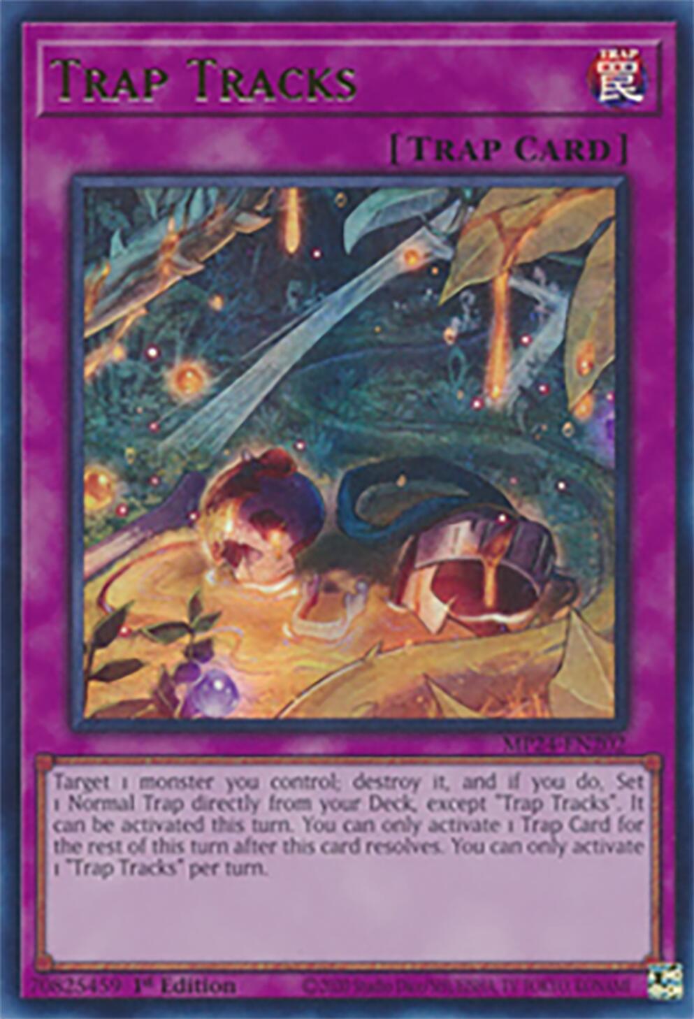 Trap Tracks [MP24-EN202] Ultra Rare | Jomio and Rueliete's Cards and Comics