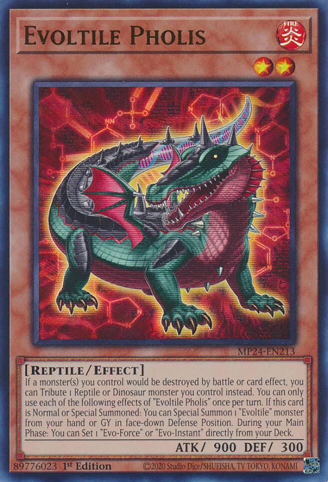 Evoltile Pholis [MP24-EN213] Ultra Rare | Jomio and Rueliete's Cards and Comics