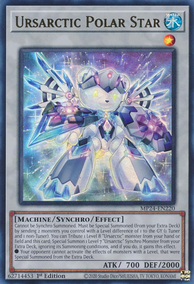 Ursarctic Polar Star [MP24-EN220] Ultra Rare | Jomio and Rueliete's Cards and Comics