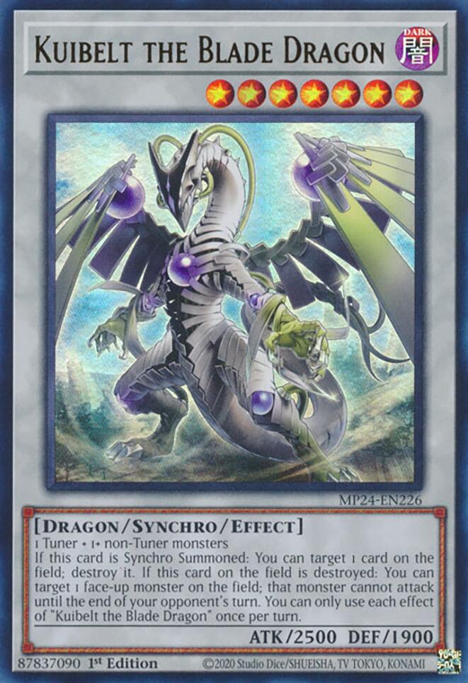 Kuibelt the Blade Dragon [MP24-EN226] Ultra Rare | Jomio and Rueliete's Cards and Comics